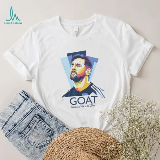 Lionel Messi GOAT Graphic Shirt
