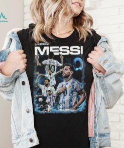 Lionel Messi Retro 90s Qatar World Cup T shirt