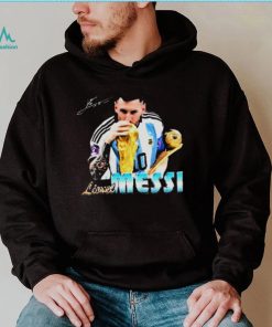 Lionel Messi The Golden Ball Qatar World Cup 2022 Shirt