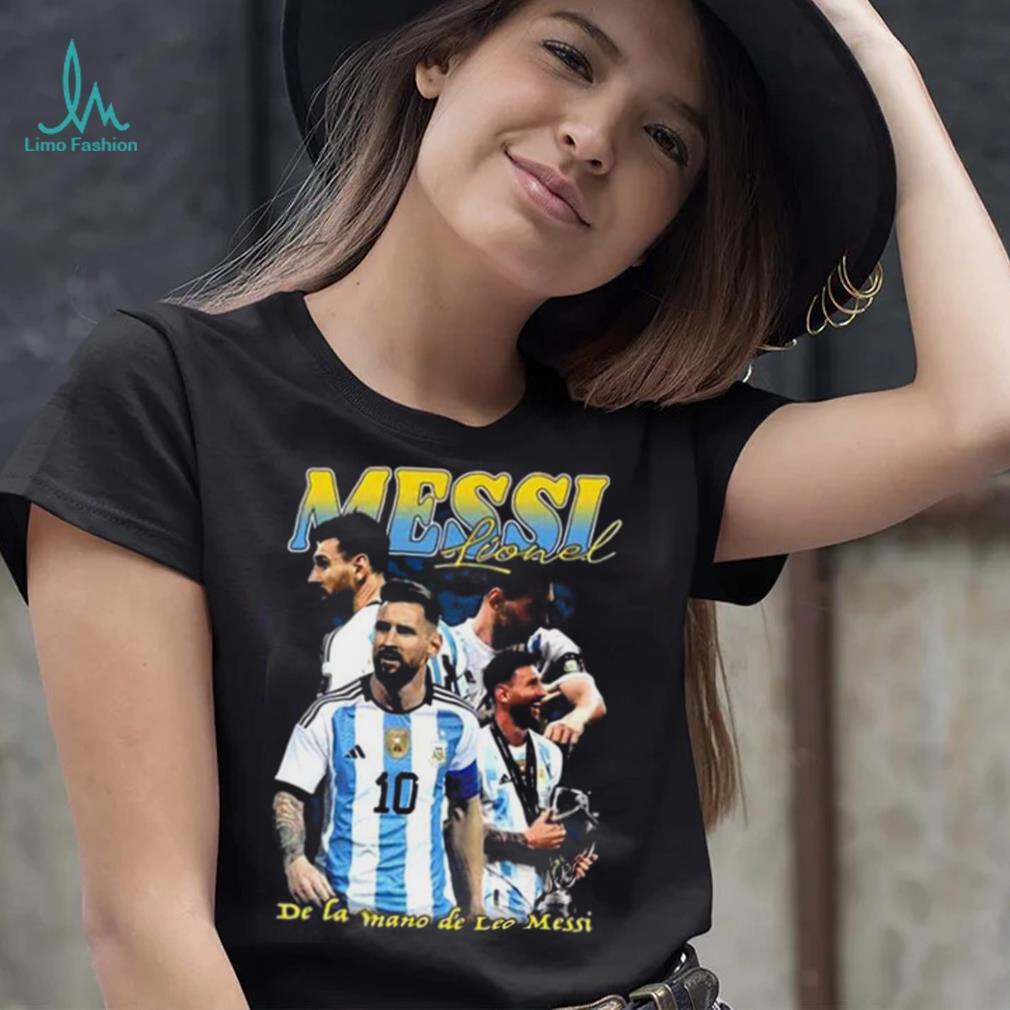 Lionel Messi Vintage Bootleg 90s Champions World Cup 2022 Shirt Hoodie ...