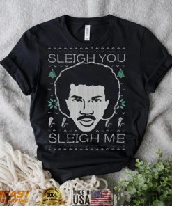 Lionel Richie Sleigh You Sleigh Me Ugly Christmas Sweater