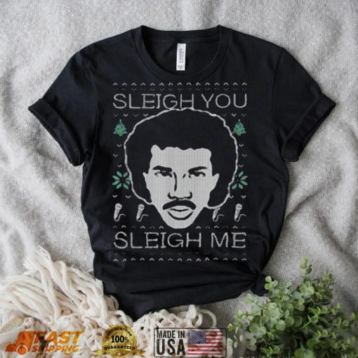 Lionel Richie Sleigh You Sleigh Me Ugly Christmas Sweater