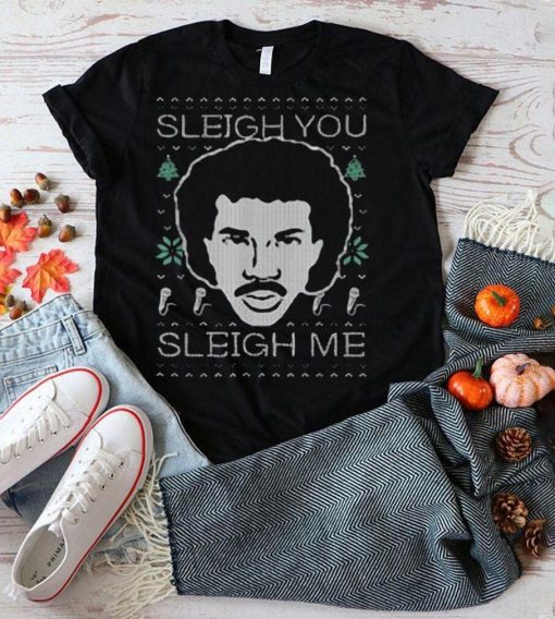 Lionel Richie Sleigh You Sleigh Me Ugly Christmas Sweater