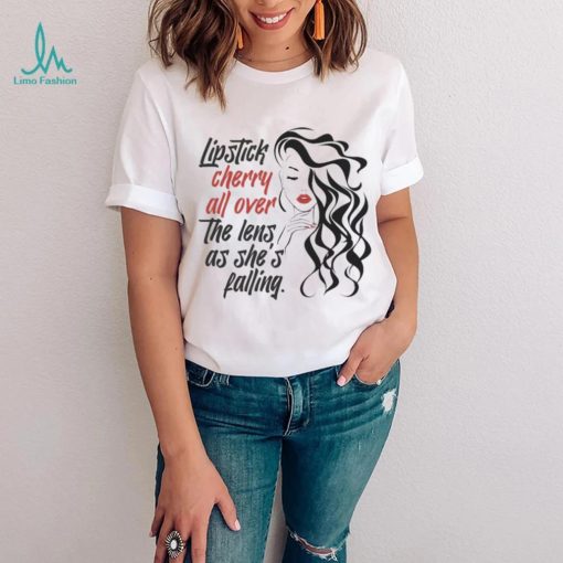 Lipstick Cherry All Over The Lens Duran Duran Shirt