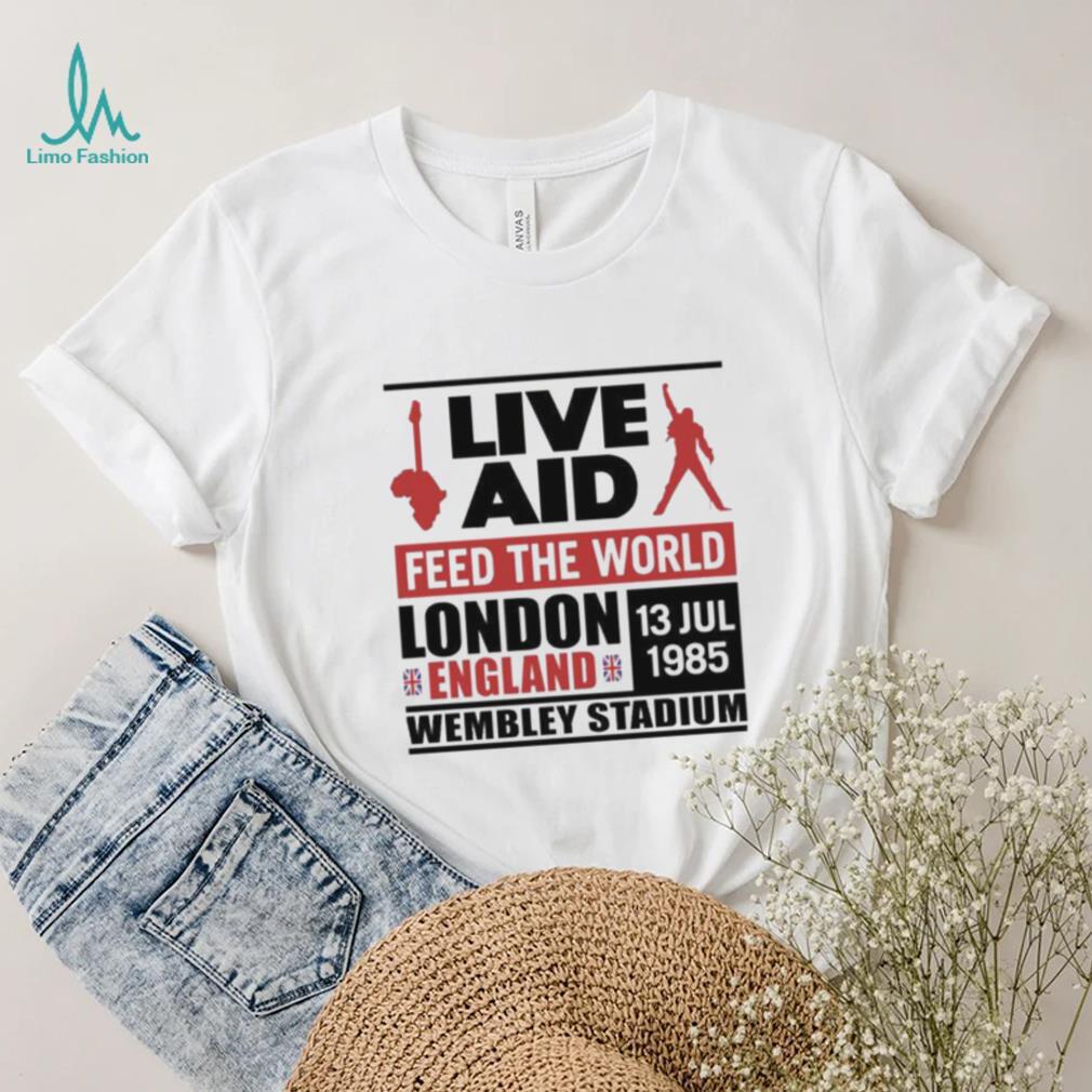 Live Aid 1985 Feed The World Ondon England Shirt Live Aid 1985 Feed The World Ondon England Shirt