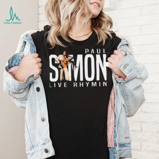 Live Rhymin Paul Simon Cute Graphic Gifts Shirt