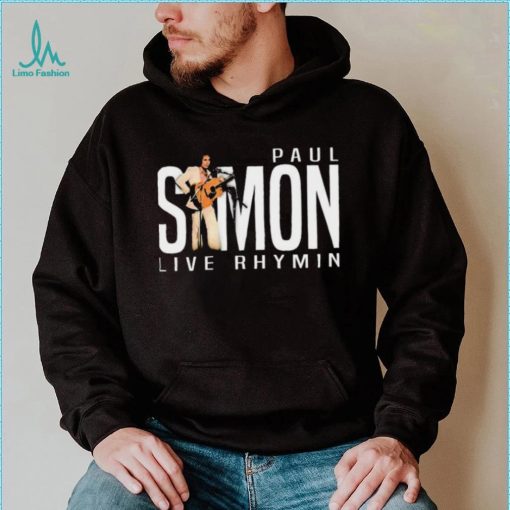 Live Rhymin Paul Simon Cute Graphic Gifts Shirt