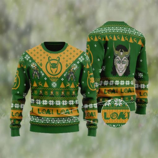 Loki the God of Mischief Ugly Christmas Sweater