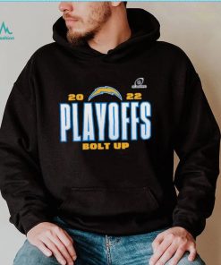 Los Angeles Chargers Bolt Up 2022 NFL Playoffs Shirt