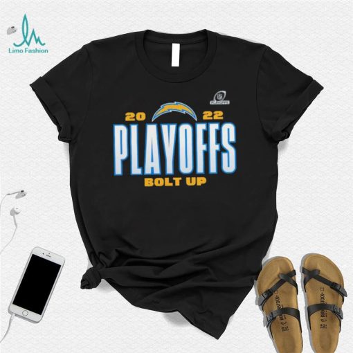 Los Angeles Chargers Bolt Up 2022 NFL Playoffs Shirt