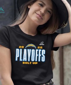 Los Angeles Chargers Bolt Up 2022 NFL Playoffs Shirt