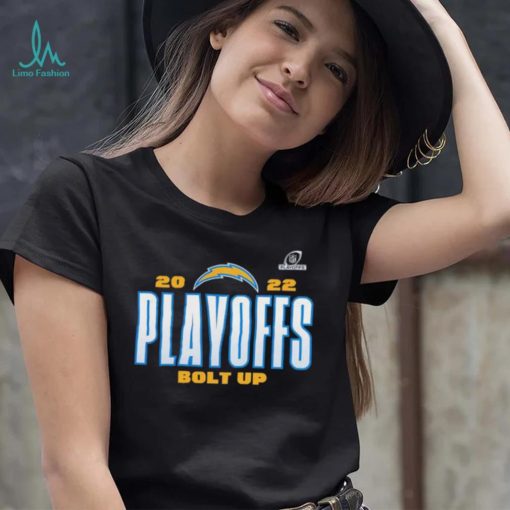 Los Angeles Chargers Bolt Up 2022 NFL Playoffs Shirt