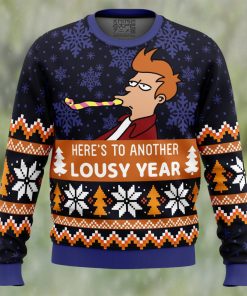 Lousy Year Futurama Ugly Christmas Sweater