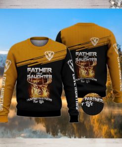 Love Hunting Father And Daughter Hunting Partners Ugly Christmas Sweater