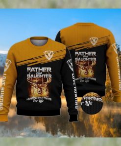 Love Hunting Father And Daughter Hunting Partners Ugly Christmas Sweater