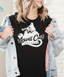 Lovejoy Anvil Cat Records logo Shirt