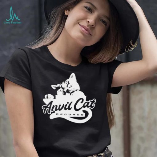 Lovejoy Anvil Cat Records logo Shirt