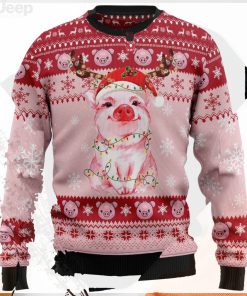 Lovely Pig Ugly Christmas Sweater