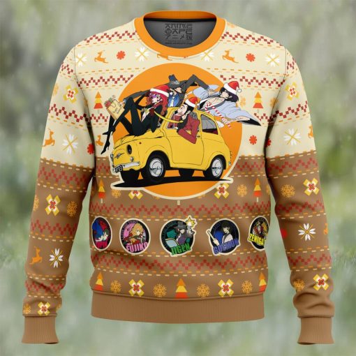 Lupin the 3rd Happy Trip Ugly Christmas Sweater