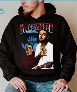 Mac Miller College Design Singer 90s shirt