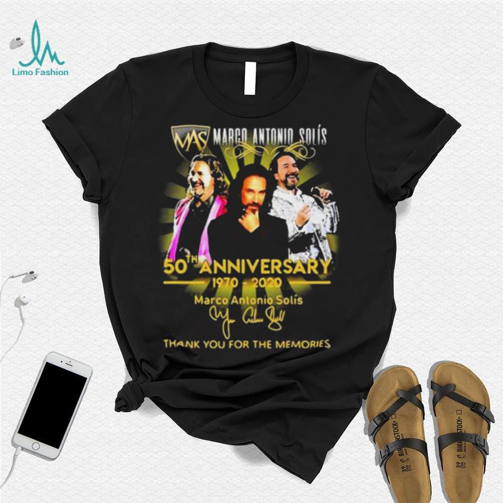 Marco Antonio Solis 50th Anniversary Shirt Marco Antonio Solis 50th Anniversary Shirt