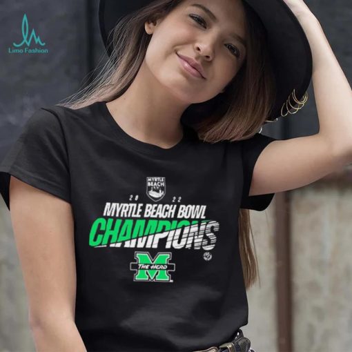 Marshall Thundering Herd 2022 Myrtle Beach Bowl Champions Shirt