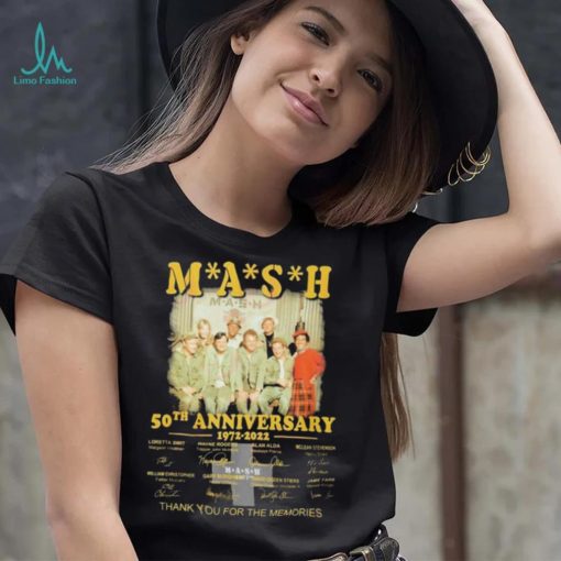 Mash 50th Anniversary 1972 – 2022 Thank You For The Memories T Shirt