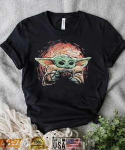 Master Yoda tarry night sipping shirt