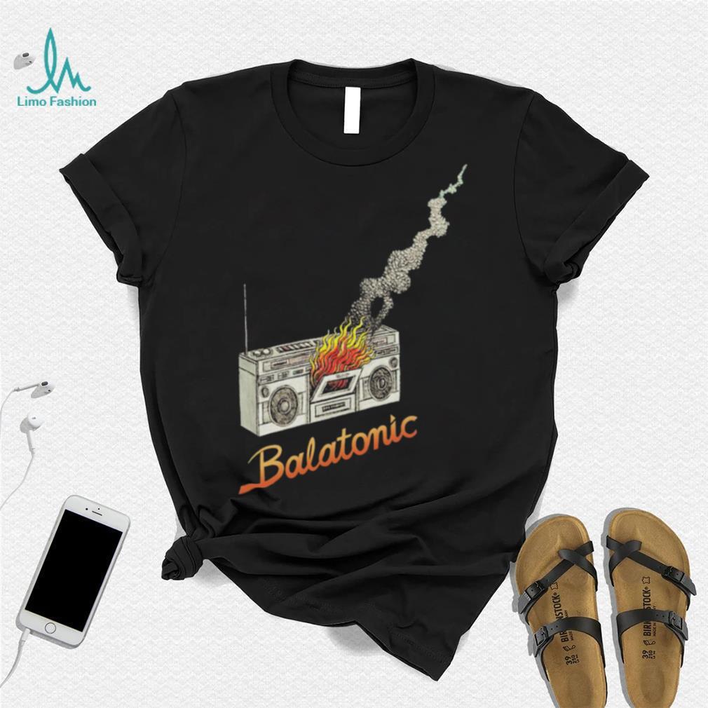Max Tundra cassette burning Balatonic shirt Max Tundra cassette burning Balatonic shirt