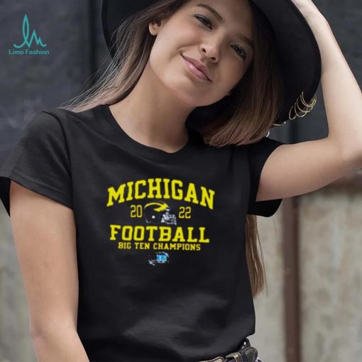 Mden university of michigan football 2022 big ten champions shirt