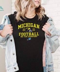 Mden university of michigan football 2022 big ten champions shirt