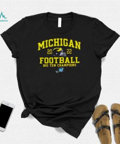 Mden university of michigan football 2022 big ten champions shirt