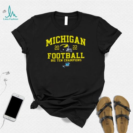 Mden university of michigan football 2022 big ten champions shirt