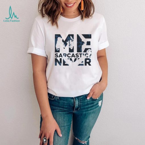 Me Sarcastic Never Wednesday Addams Netflix Tv Show Shirt
