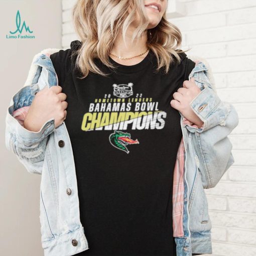 Men’s Green UAB Blazers 2022 Bahamas Bowls Champions Logo Shirt