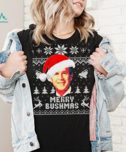 Merry Bushmas Funny Christmas George W Bush Shirt