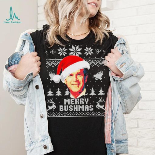 Merry Bushmas Funny Christmas George W Bush Shirt