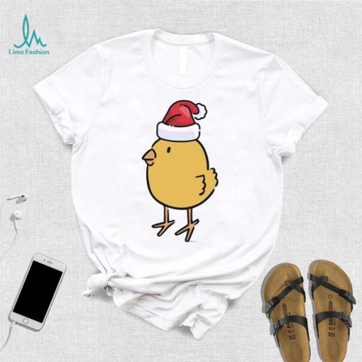 Merry Chickmas Kawaii Christmas Chick Shirt