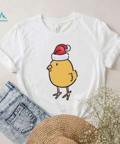 Merry Chickmas Kawaii Christmas Chick Shirt2