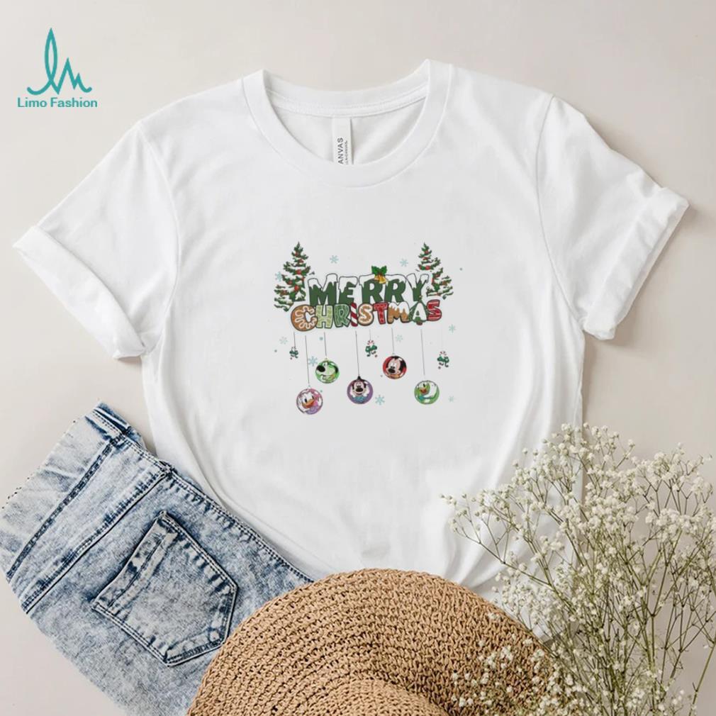 Merry Christmas Disney Balls Shirt Merry Christmas Disney Balls Shirt