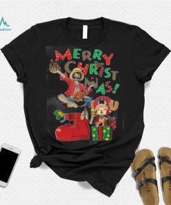 Merry Christmas From Luffy And Chopper One Piece Luffy And Chopper One Piece shirt