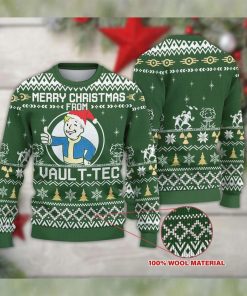 Merry Christmas From Vault Tec Fallout Ugly Sweat Limotees