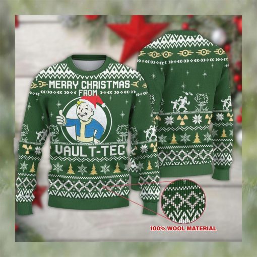 Merry Christmas From Vault Tec Fallout Ugly Sweat