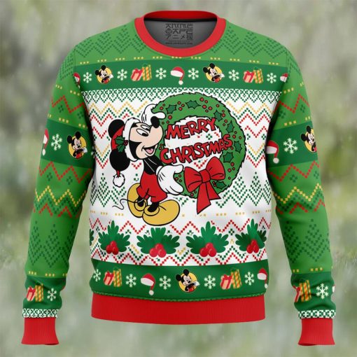 Merry Christmas Mickey Mouse Disney Ugly Christmas Sweater