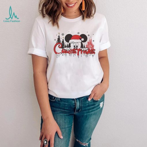 Merry Christmas Mickey Mouse Shirt