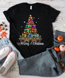 Merry Christmas sewing machine Christmas tree sweater