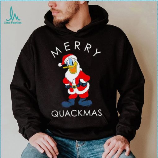 Merry Quackmas Duck Donald Santa Shirt