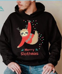 Merry Slothmas Christmas Sloth Shirt