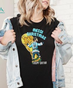 Messi Christmas From Qatar Lionel Messi T Shirt