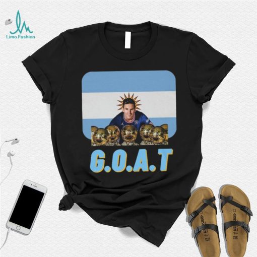 Messi Is The Ballon D’or GOAT t shirt